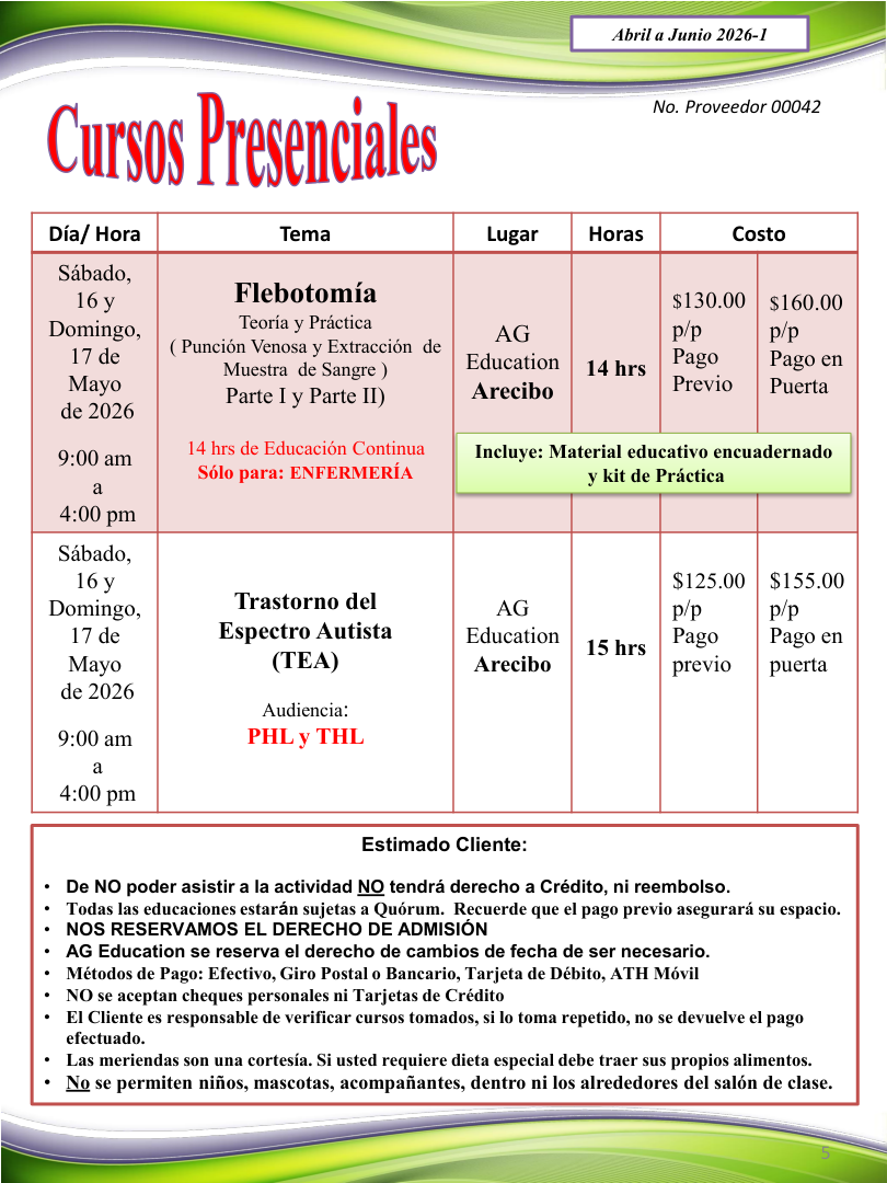 Pagina 5 del programa