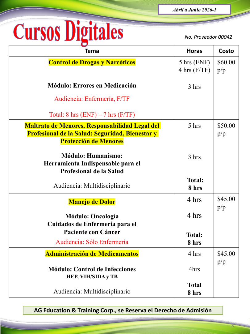 Pagina 8 del programa