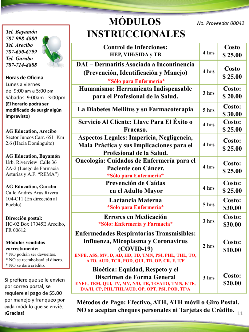 Pagina 11 del programa